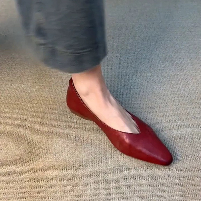 Autumn women's versatile commuting flat casual shoes