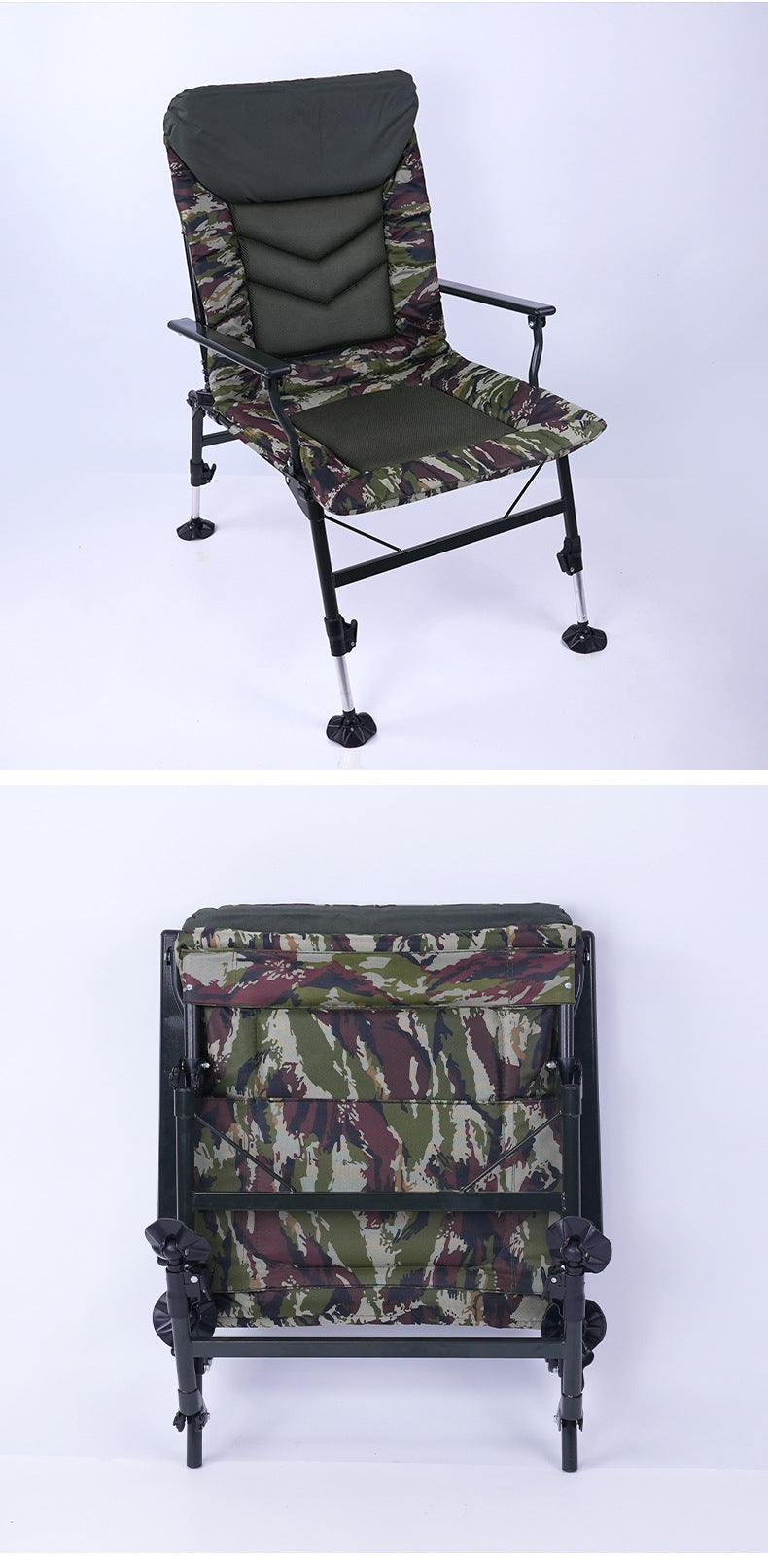 Outdoor multi-purpose foldable reclining chair