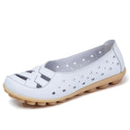 Women's Leather Breathable Support Flat Shoes