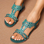 2026 new women's bohemian flat sandals