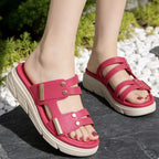 Summer women's open toe non-slip casual flat sandals