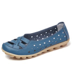 Women's Leather Breathable Support Flat Shoes